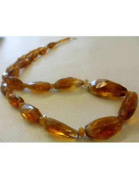 Collier en citrine