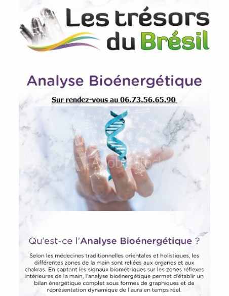 Bon cadeau analyse bioénergétique Bon cadeau analyse bioénergétique