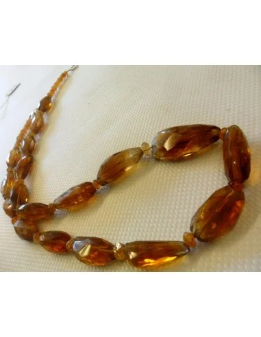 Collier en citrine