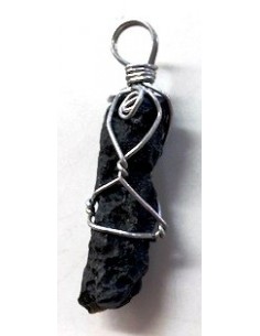 Tectite brute pendentif 2