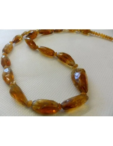 Collier en citrine