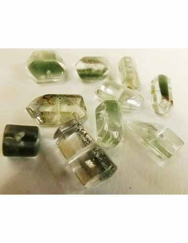 Quartz lodolite percé