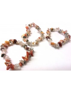 Bracelet Quartz rutile quartz aux chlorite 2