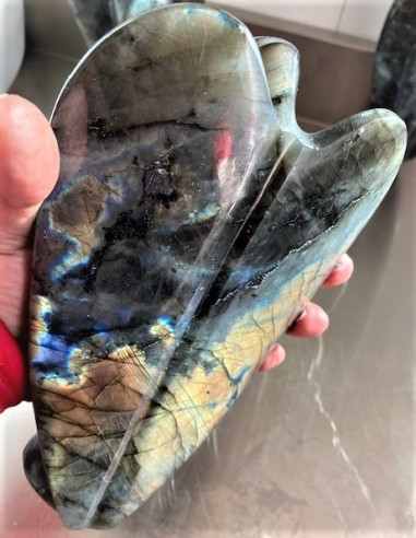 Magnifique ange en Labradorite 16cm
