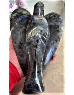 Magnifique ange en Labradorite 16cm