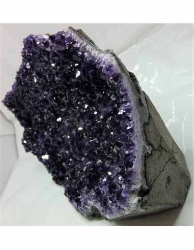 Geode amethyste 22cm H 16cm