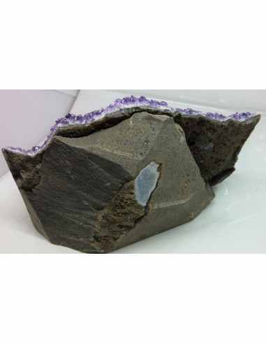 Geode amethyste 22cm H 16cm