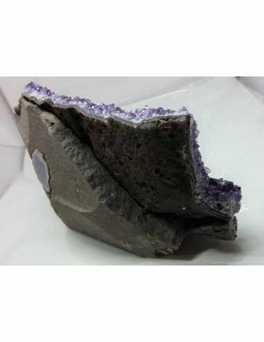 Geode amethyste 22cm H 16cm