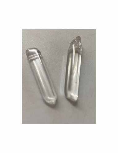 Pendentif quartz pointe