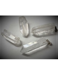 Pendentif quartz pointe
