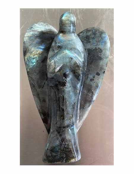 Magnifique ange en Labradorite 16cm
