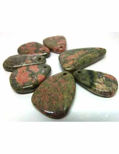 Unakite pendentif