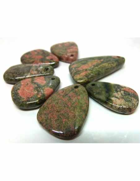 Unakite pendentif
