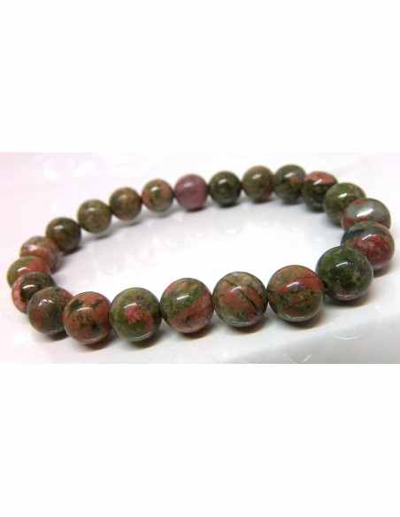 Unakite 8mm bracelet