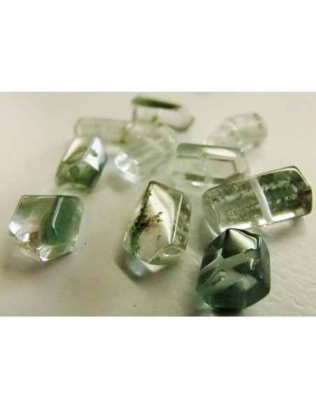 Quartz lodolite percé