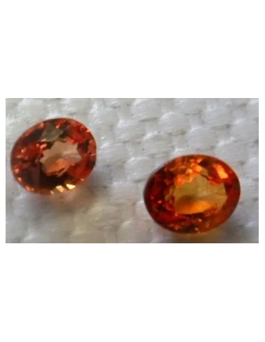 Gemme Saphir orange