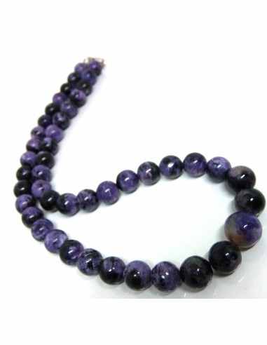 Charoïte collier chute