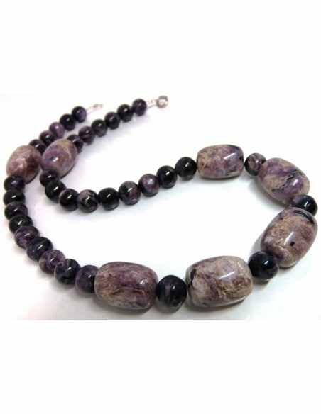 Charoïte collier chute