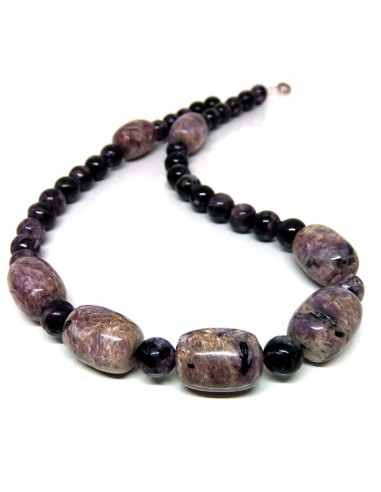 Charoïte collier chute