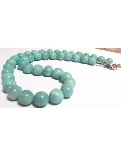 Calcedoine bleue en bracelet 2