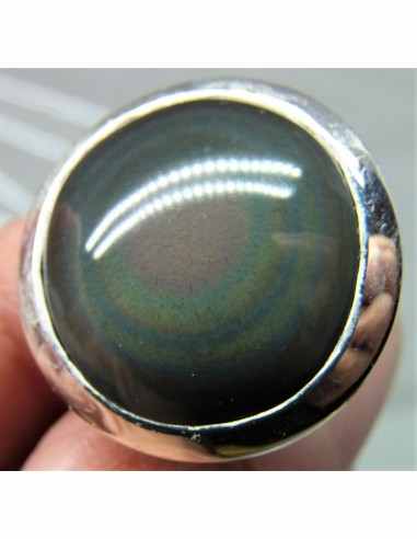 Bague Oeil celeste reglable