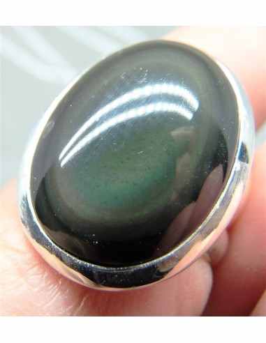 Bague Oeil celeste reglable