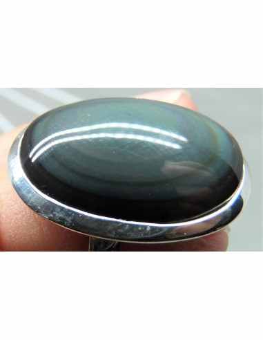 Bague Oeil celeste reglable