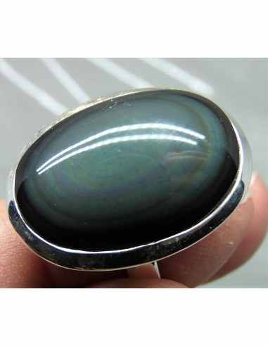 Bague Oeil celeste reglable
