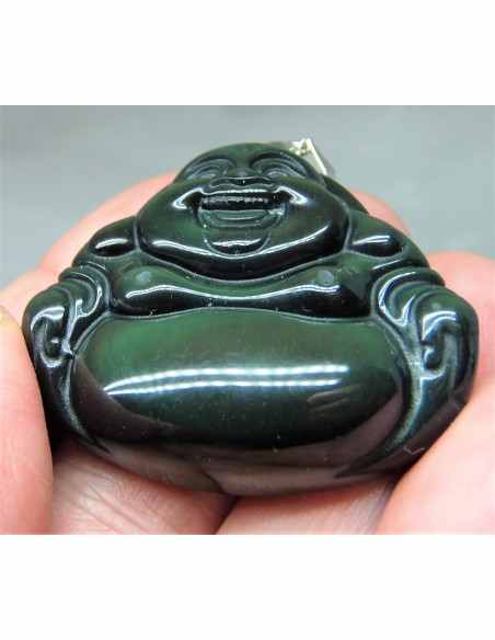 Bouddha rieur pendentif Oeil Celeste
