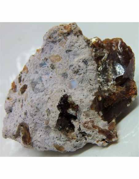 Opale de feu sur gangue Opale de feu sur gangue