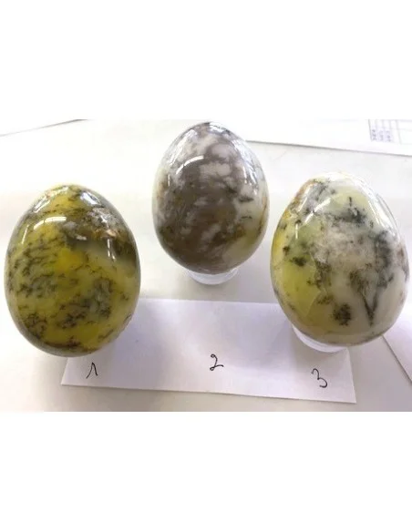 Oeuf agate dendritique