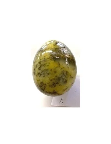 Oeuf agate dendritique