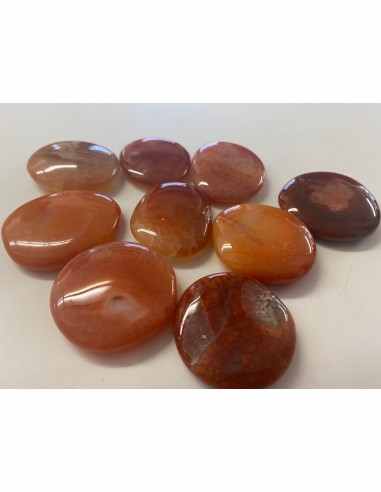 Agate de feu galet