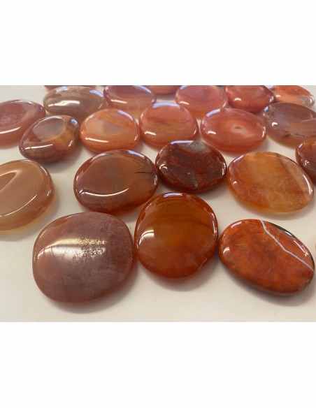 Agate de feu galet Agate de feu galet
