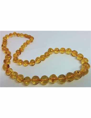 Collier ambre chute de 10 a 8mm