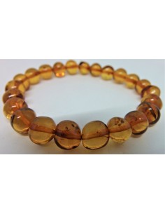Bracelet ambre 10 a 8mm 2