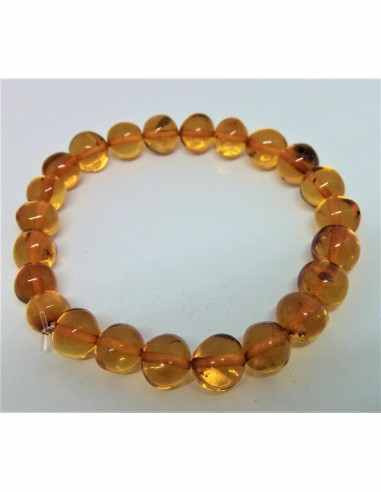 Bracelet ambre 10 a 8mm