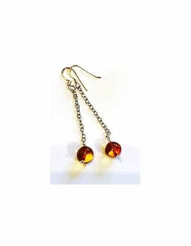 Ambre Boucles d'oreilles