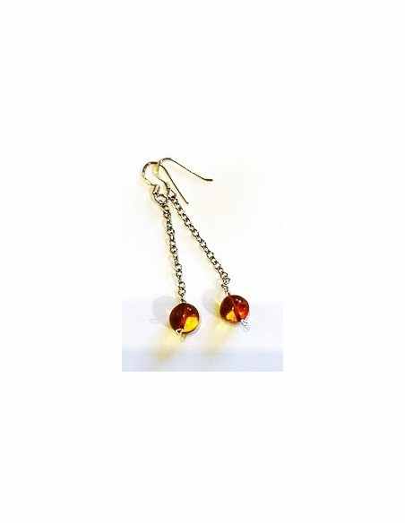 Ambre Boucles d'oreilles