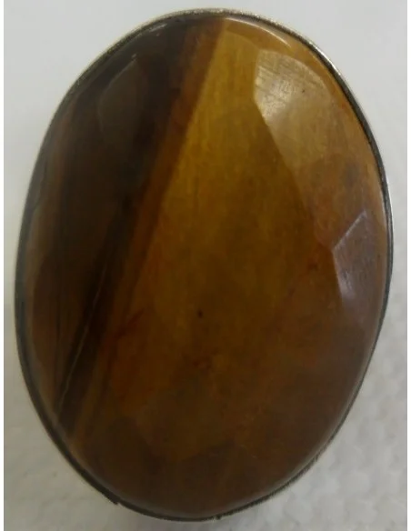 Bague en oeil de tigre