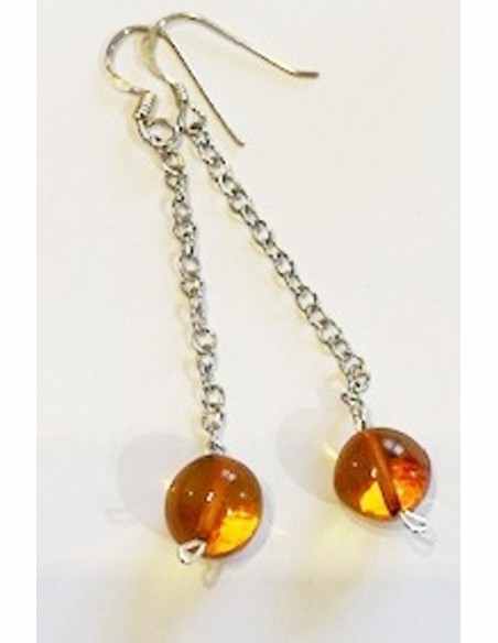 Ambre Boucles d'oreilles