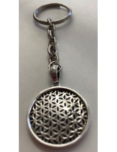 Fleur de vie 25mm, argent