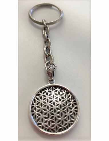 Fleur de vie 25mm, argent