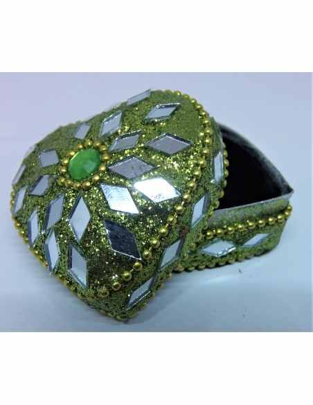 Boite cadeau coeur mandala 50mm Boite cadeau coeur mandala 50mm