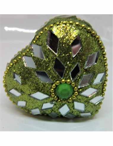 Boite cadeau coeur mandala 50mm