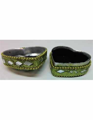 Boite cadeau coeur mandala 50mm