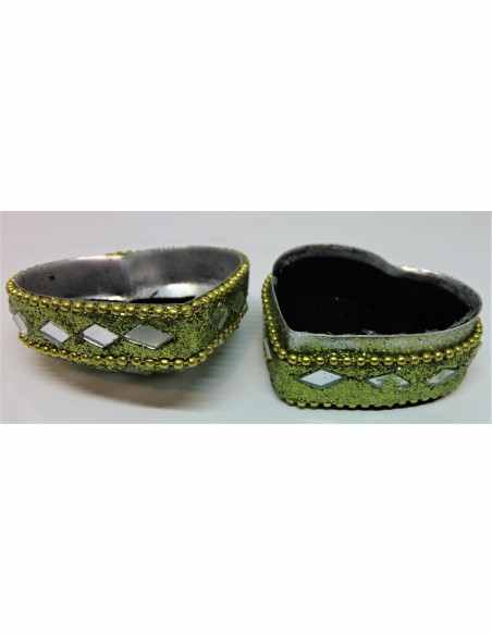 Boite cadeau coeur mandala 50mm Boite cadeau coeur mandala 50mm