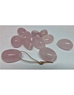 Oeuf de Yoni quartz rose 2