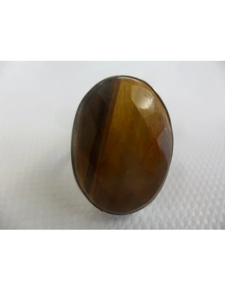 Bague en oeil de tigre