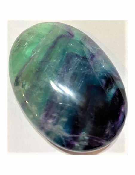 Fluorine arc-en-ciel grand galet Fluorine arc-en-ciel grand galet